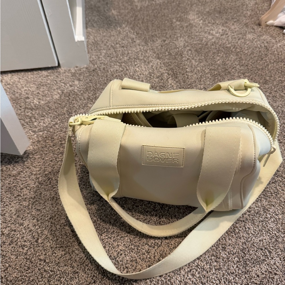 Dagne Dover yellow Travel Bag with Modern Design